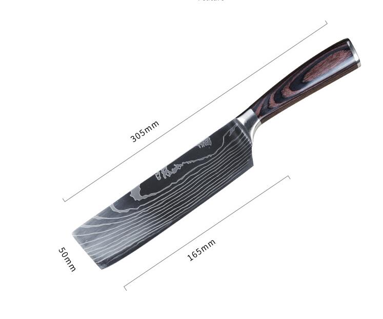 Messerset 6-teilig 8-teilig Kochmesser Küchenmesser