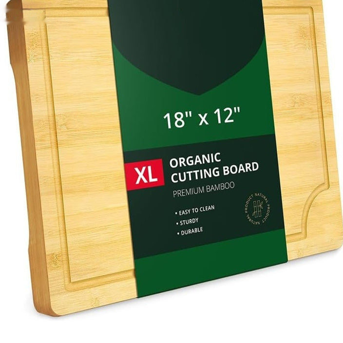 Bambus Schneidebrett 3er-Set Küchenutensilien