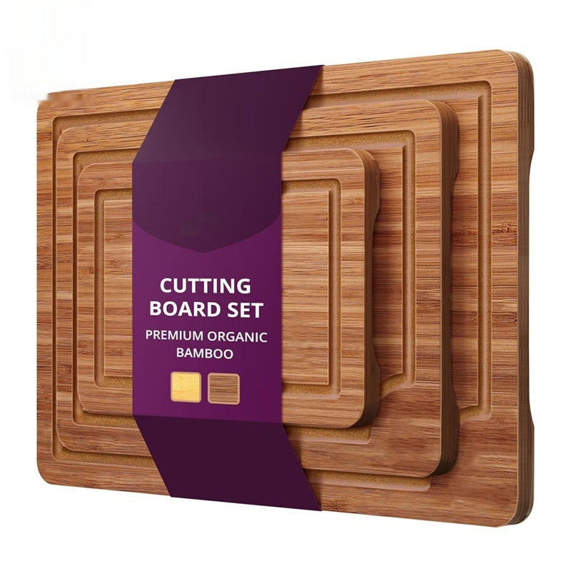 Bambus Schneidebrett 3er-Set Küchenutensilien